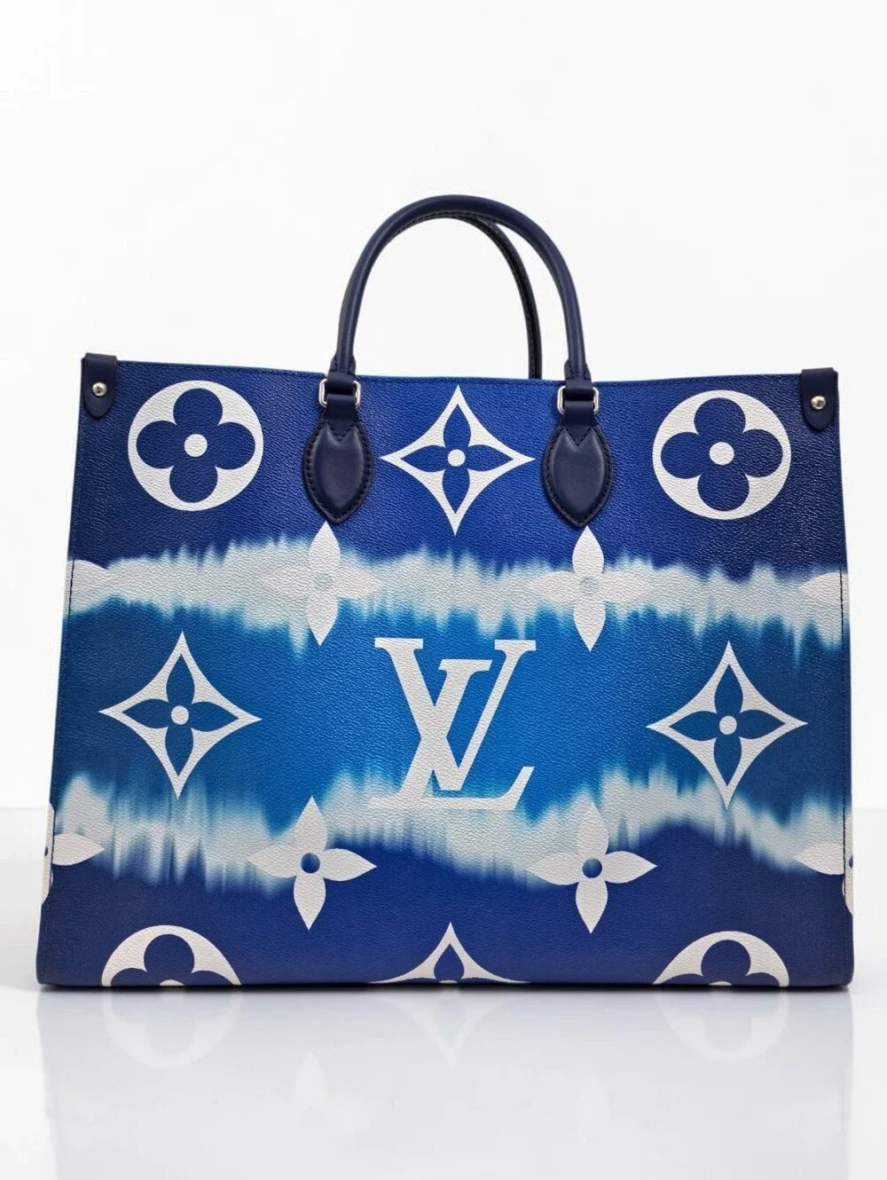 Louis Vuitton Onthego GM Escale Bleu Limited Edition Tote Shoulder Bag